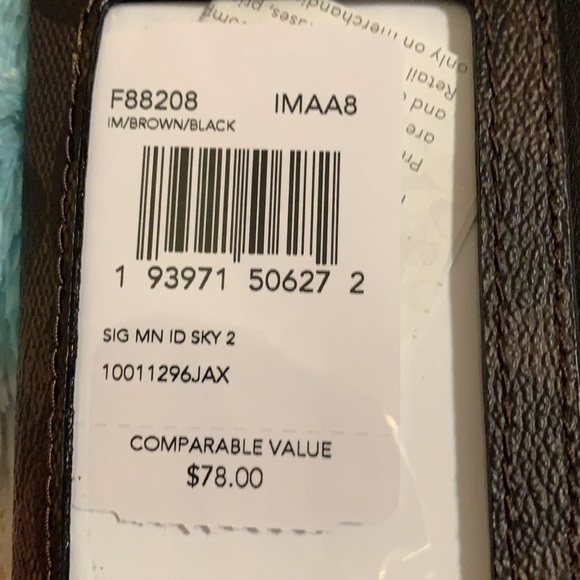💯 %Authentic Coach ID card wallet - Picture 4 of 4